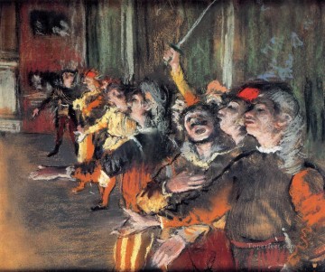 Edgar Degas Painting - the chorus Edgar Degas